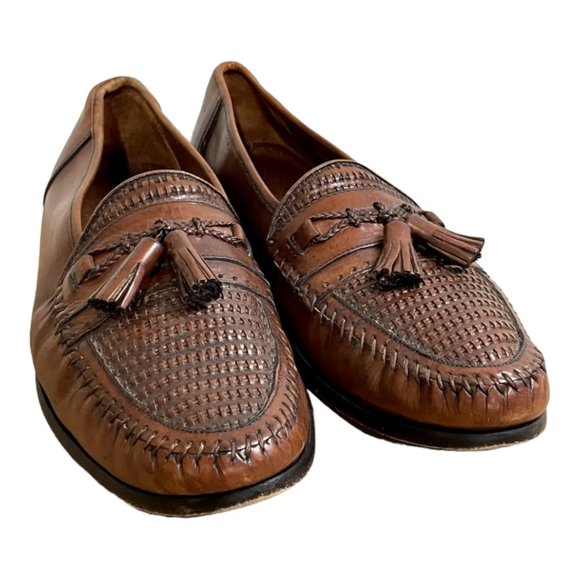 Nordstrom | Shoes | Nordstrom Brown Mens Size Leather Tassel  display picture 3